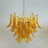 Murano Glass Leaf Chandelier