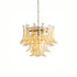 Murano Glass Leaf Chandelier