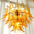 Murano Glass Leaf Chandelier