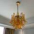 Murano Glass Leaf Chandelier