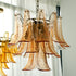 Murano Glass Leaf Chandelier