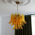 Murano Glass Leaf Chandelier
