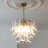 Murano Glass Leaf Chandelier