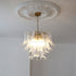 Murano Glass Leaf Chandelier