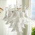 Murano Glass Leaf Chandelier
