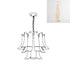 Murano Glass Leaf Chandelier