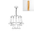 Murano Glass Leaf Chandelier
