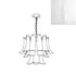 Murano Glass Leaf Chandelier