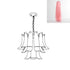 Murano Glass Leaf Chandelier
