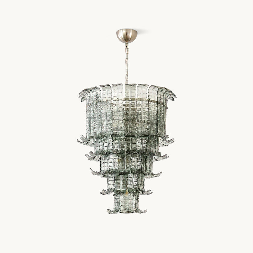 Murano Palm Leaf Chandelier