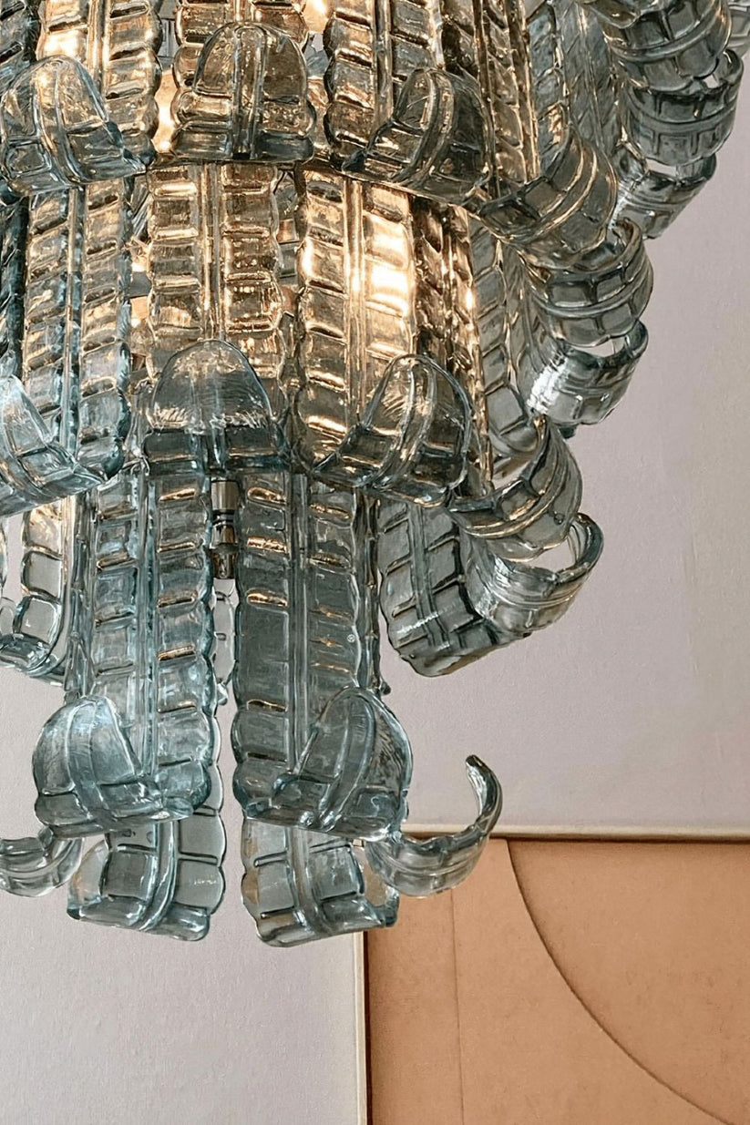 Murano Palm Leaf Chandelier