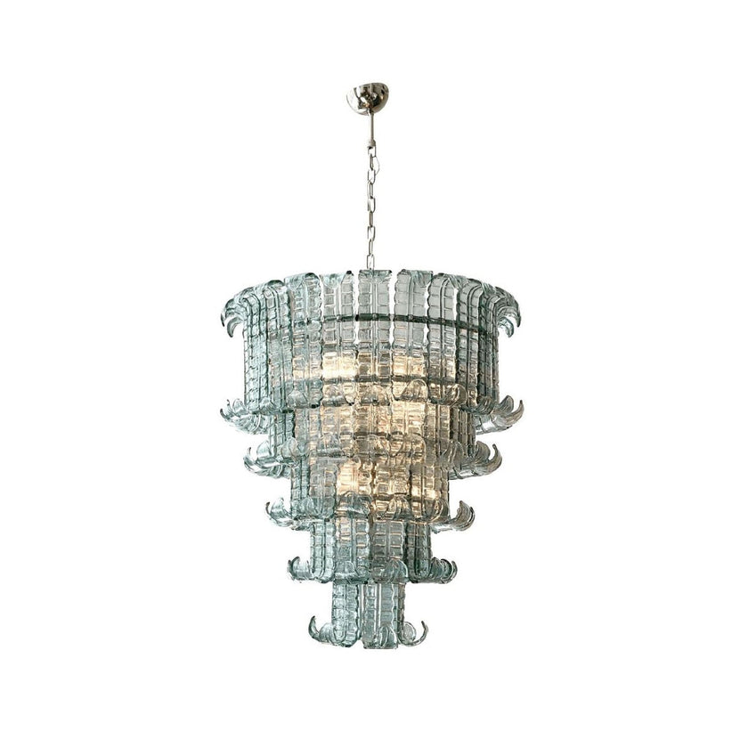 Murano Palm Leaf Chandelier