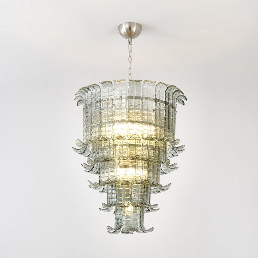 Murano Palm Leaf Chandelier