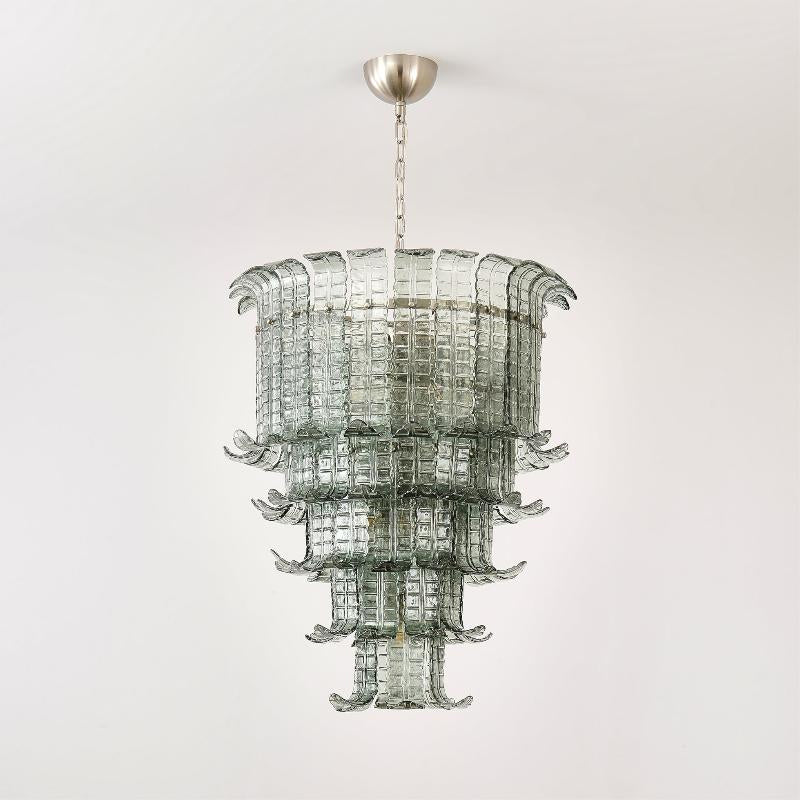 Murano Palm Leaf Chandelier