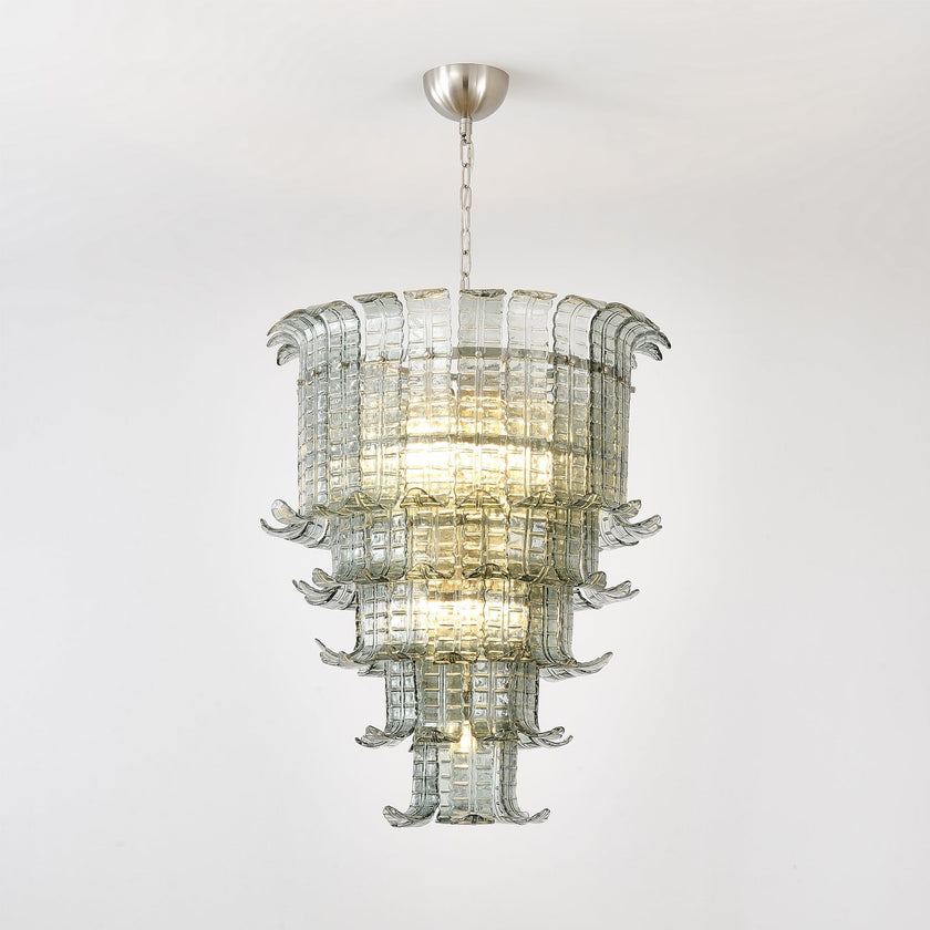 Murano Palm Leaf Chandelier