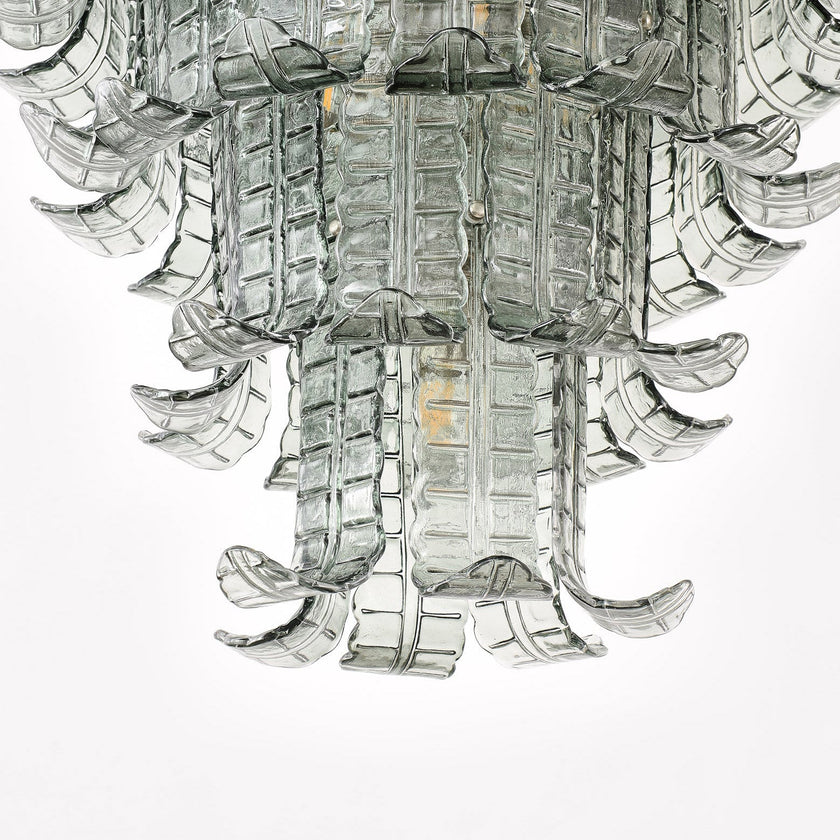 Murano Palm Leaf Chandelier