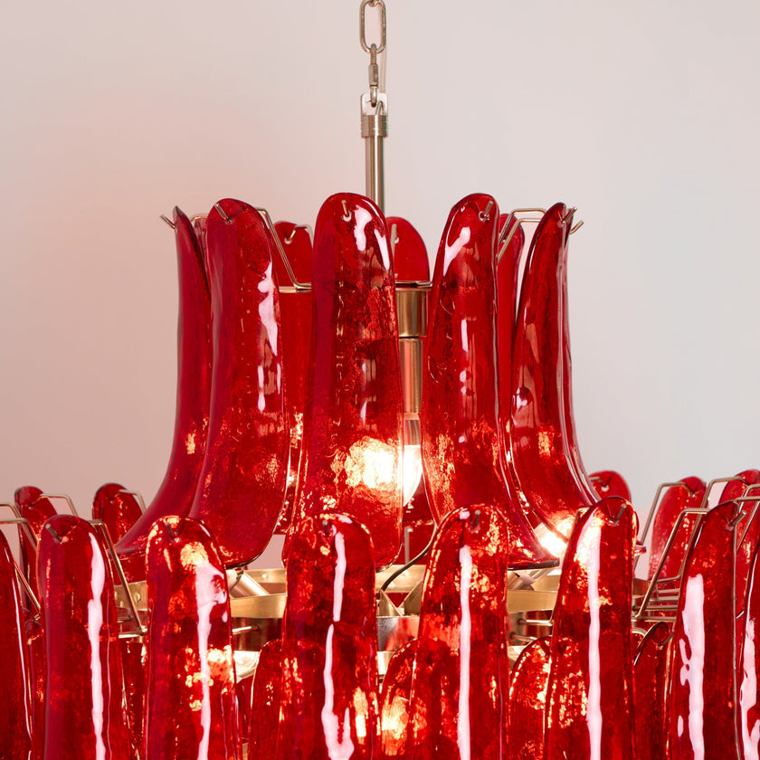 Murano Petal Chandelier