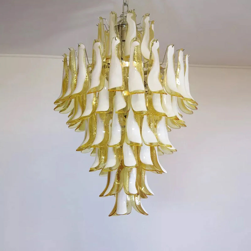 Murano Petal Chandelier