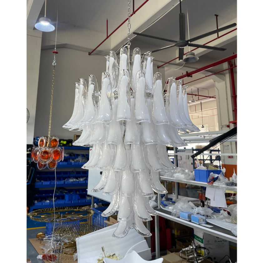 Murano Petal Chandelier