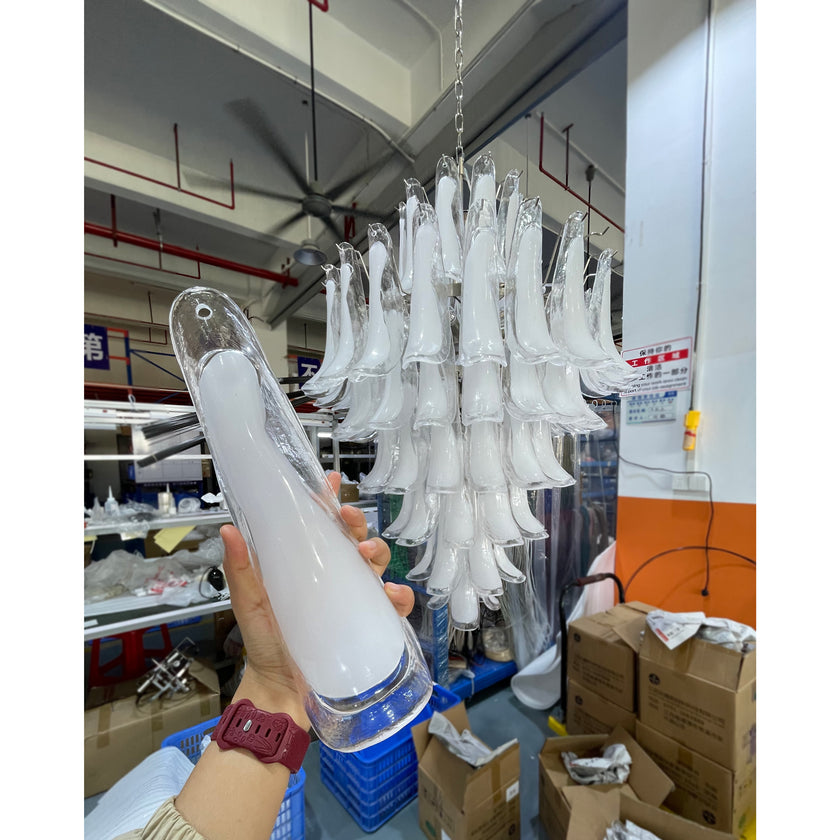 Murano Petal Chandelier