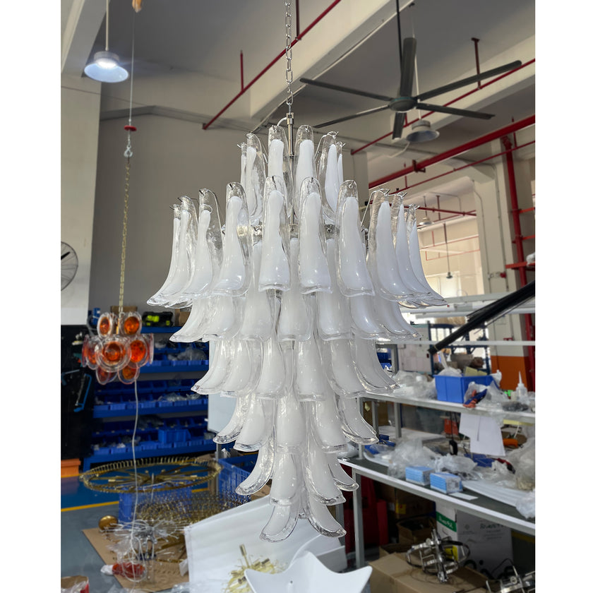 Murano Petal Chandelier