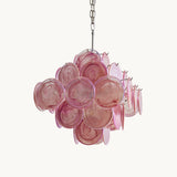 Chandelier Portofino Pink Disc