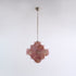 Murano Pink Disc Chandelier
