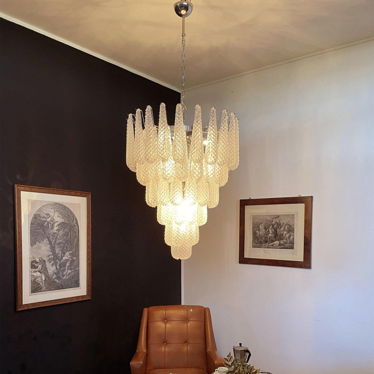 Rosalia Water Drop Chandelier – detail 2