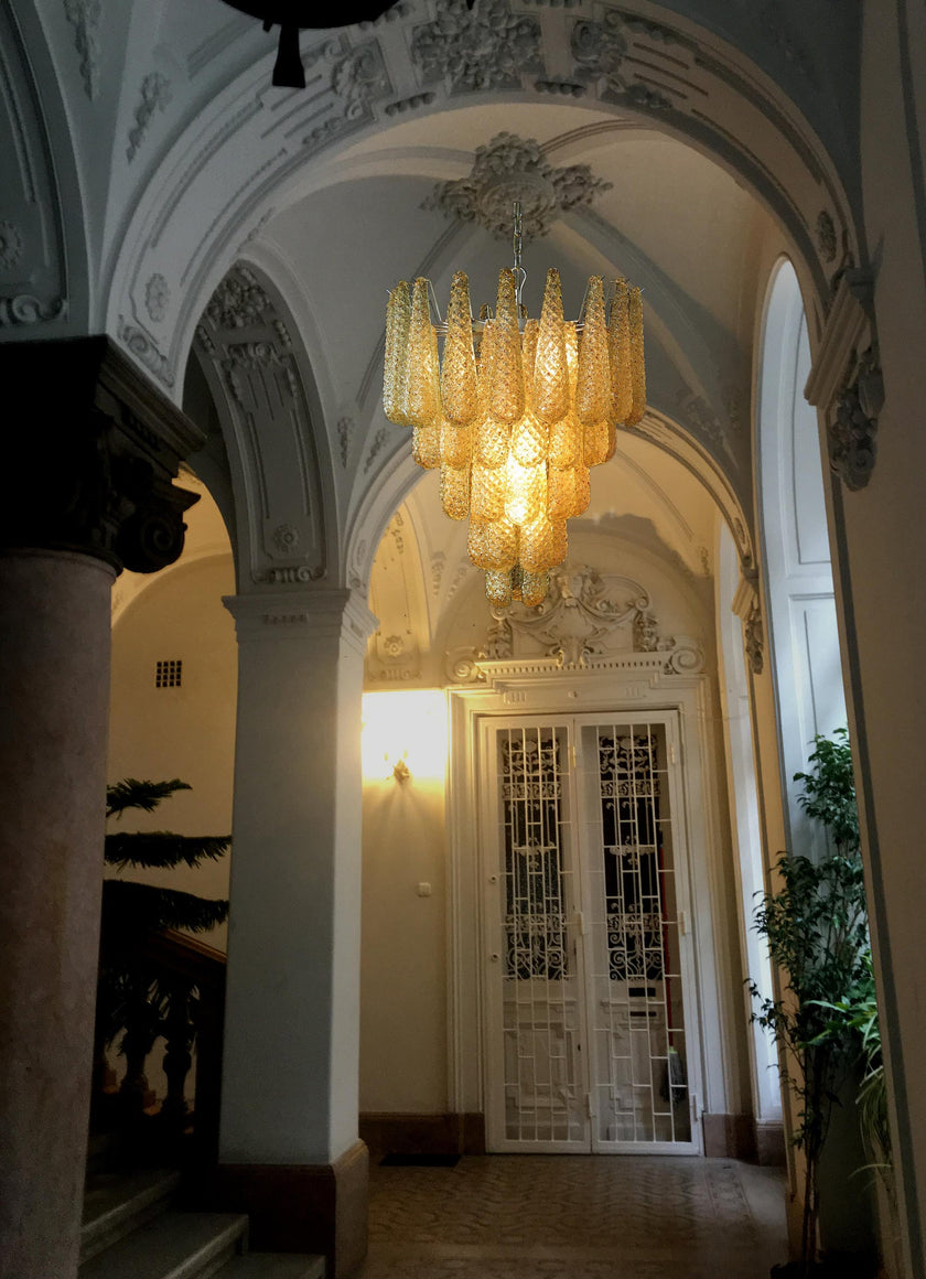 Murano Water Drop Chandelier