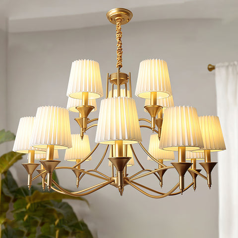 Myrna Pleated Chandelier – detail 28