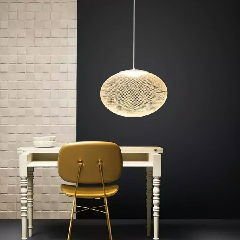 NR2 Grid Pendant Lamp