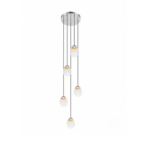 Nebula Glass Pendant Light – detail 29