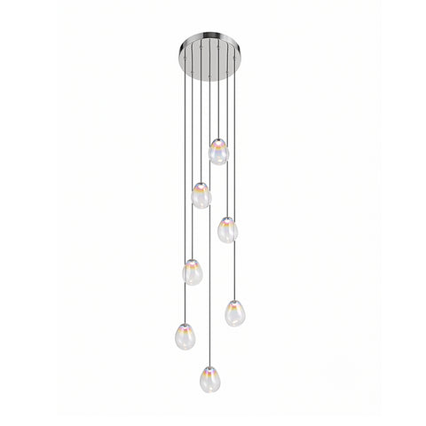 Nebula Glass Pendant Light – detail 30