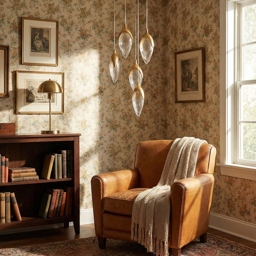 Nicholas Glass Chandelier