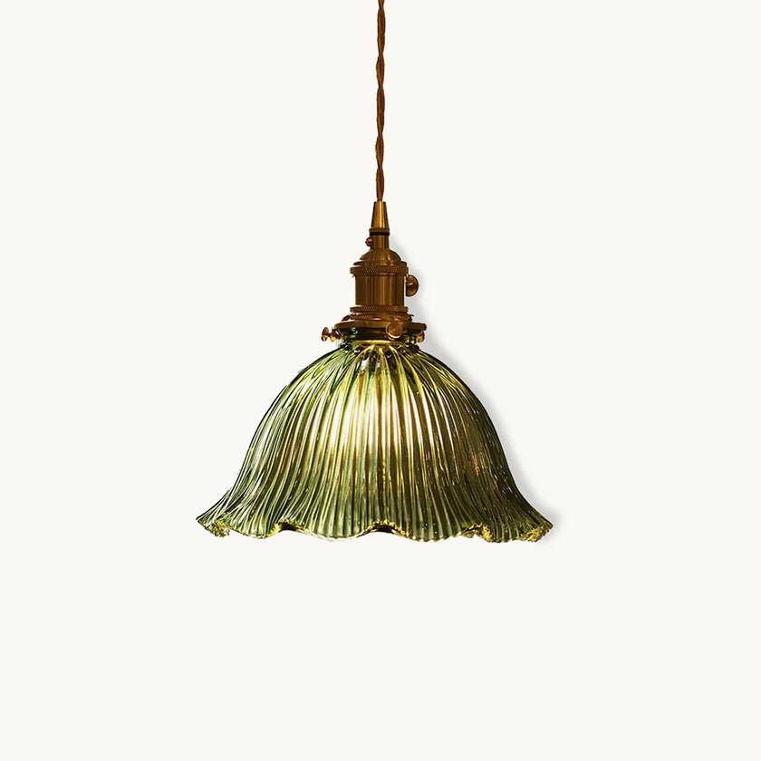 Nordic Brass Glass Pendant Lamp