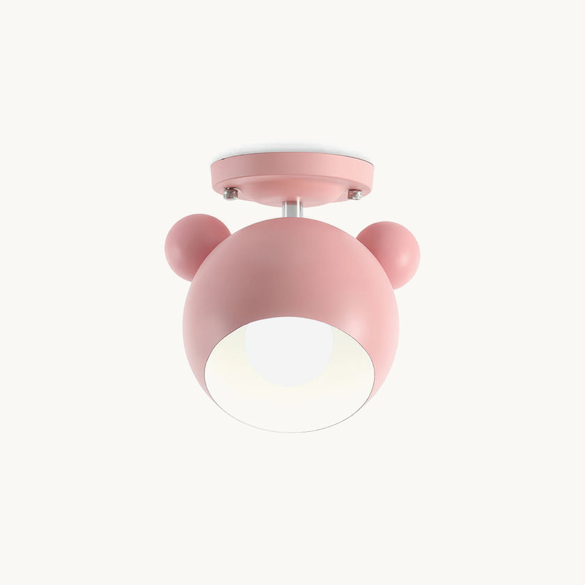 Nordic Macaron Iron Ceiling Lamp