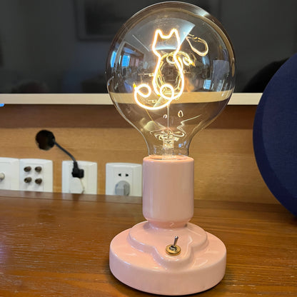 Nordic Style Cat Ceramic Table Lamp