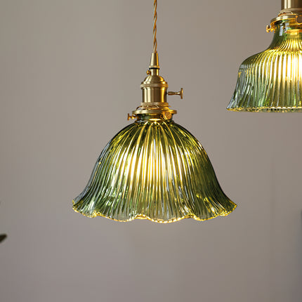 Nordic Brass Glass Pendant Lamp