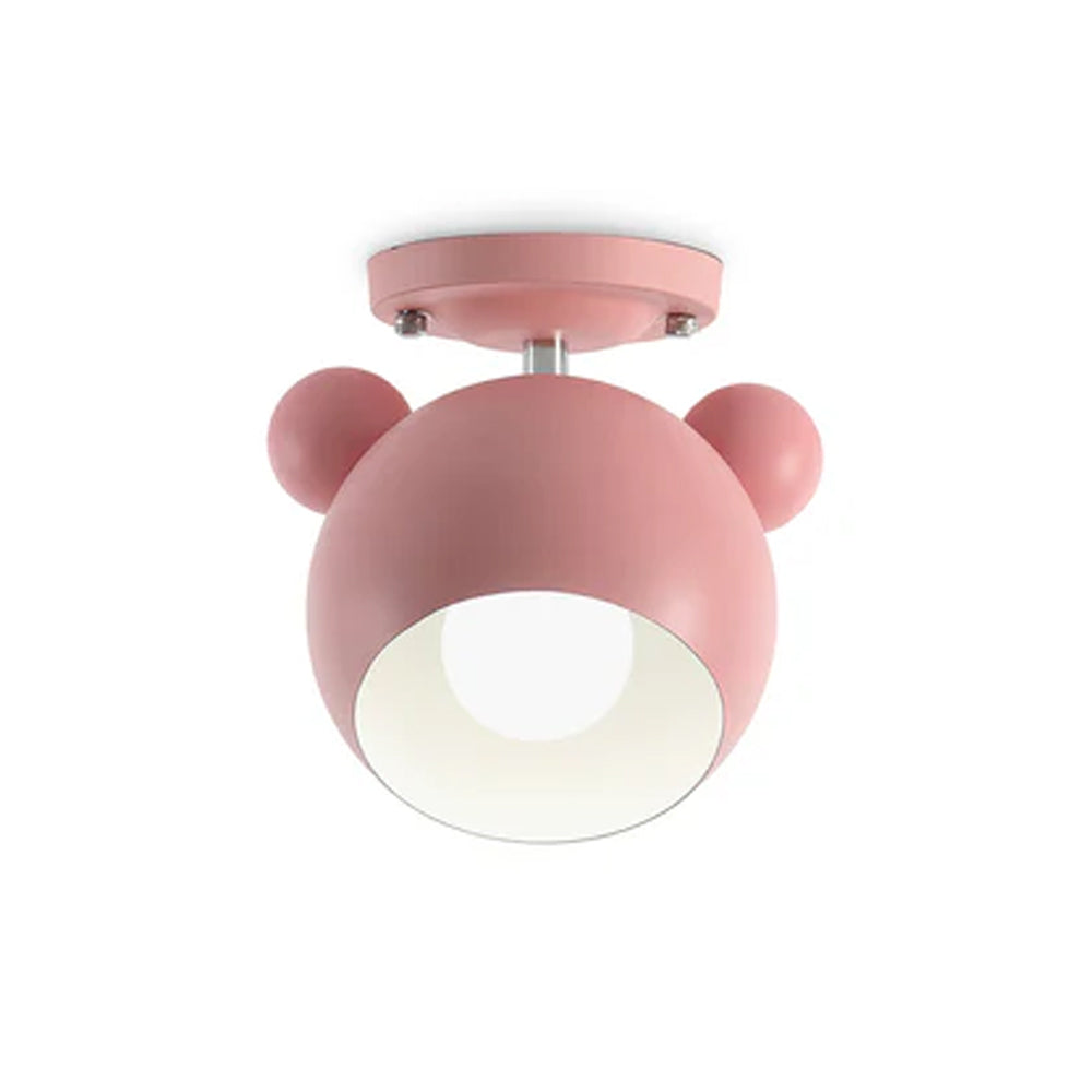 Nordic Macaron Iron Ceiling Lamp – detail 2