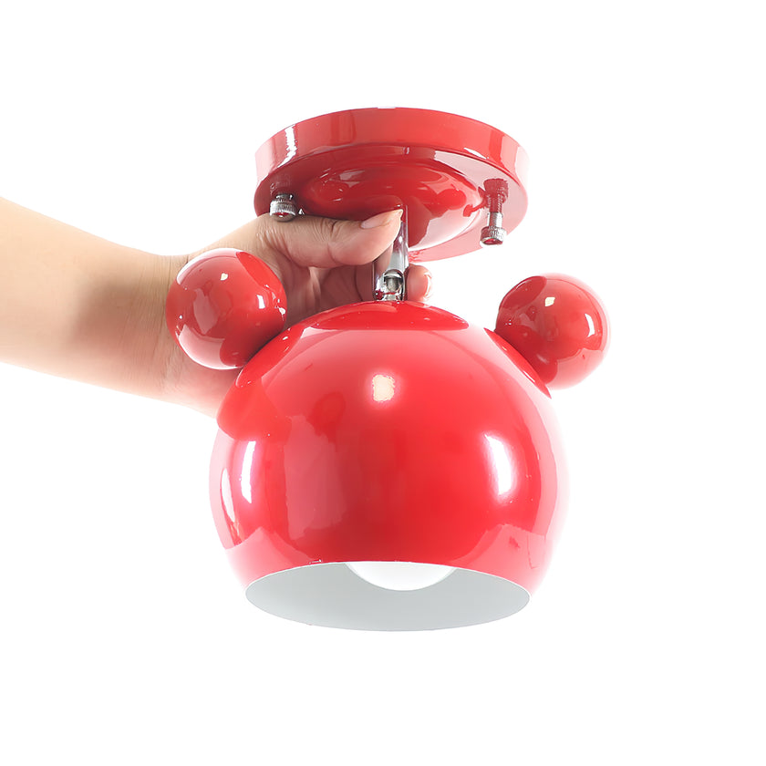 Nordic Macaron Iron Ceiling Lamp