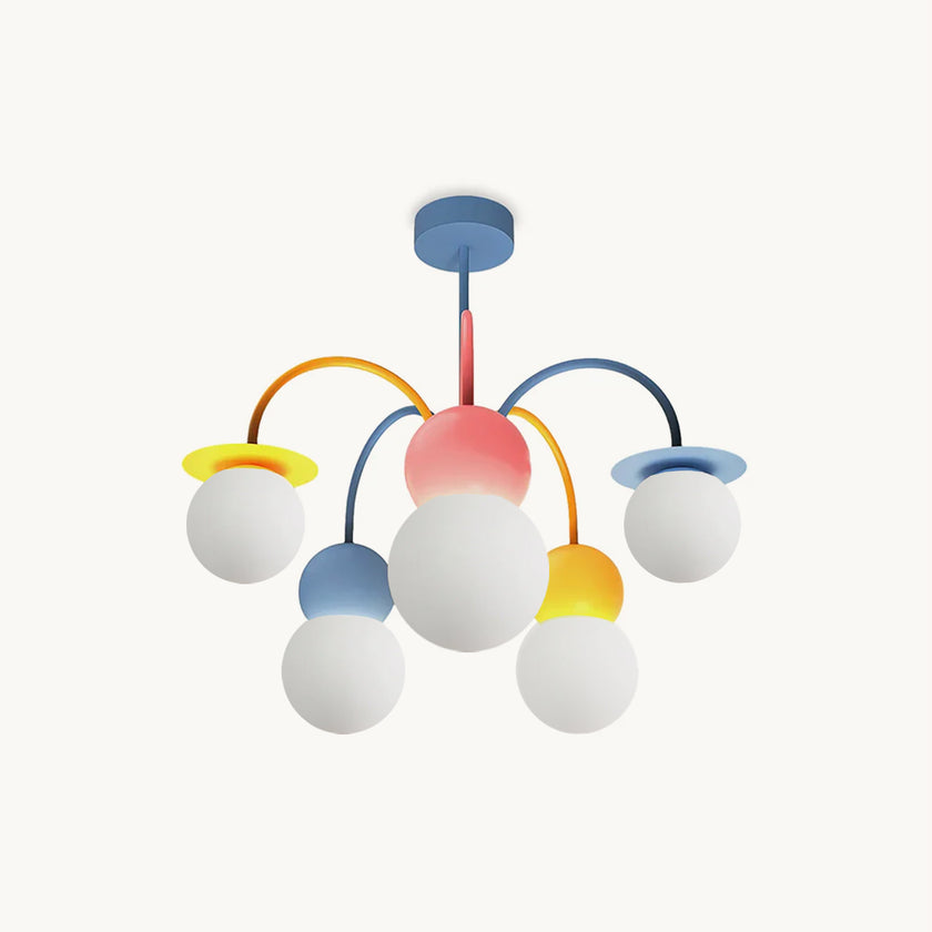 Nordic Macaron Magic Bean Chandelier