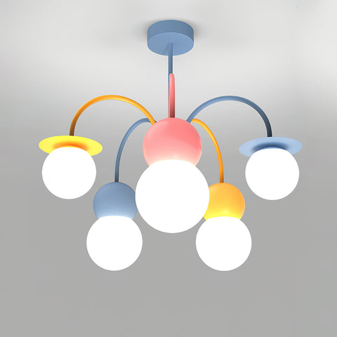 Nordic Macaron Magic Bean Chandelier – detail 20
