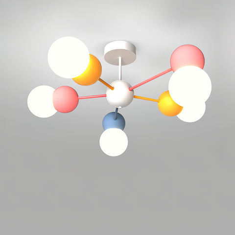 Nordic Macaron Magic Bean Chandelier – detail 19