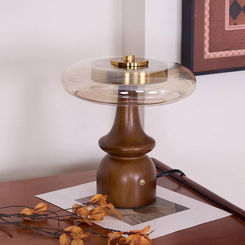 Nova Wooden Table Lamp