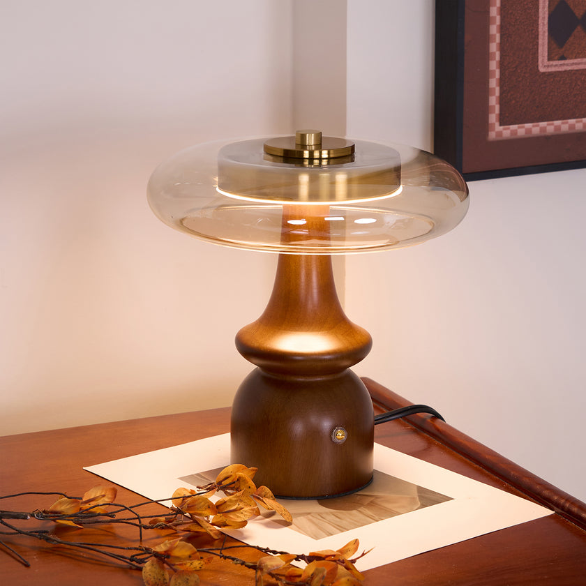 Nova Wooden Table Lamp