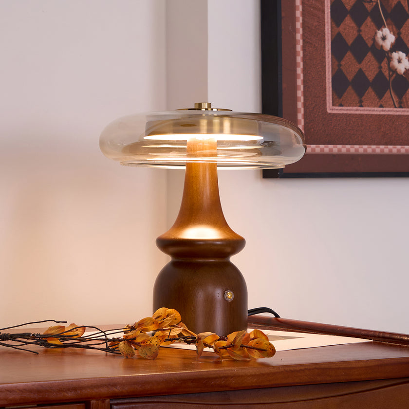 Nova Wooden Table Lamp