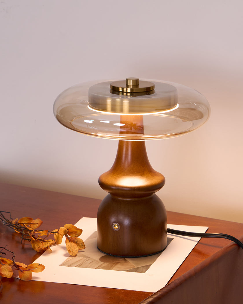 Nova Wooden Table Lamp