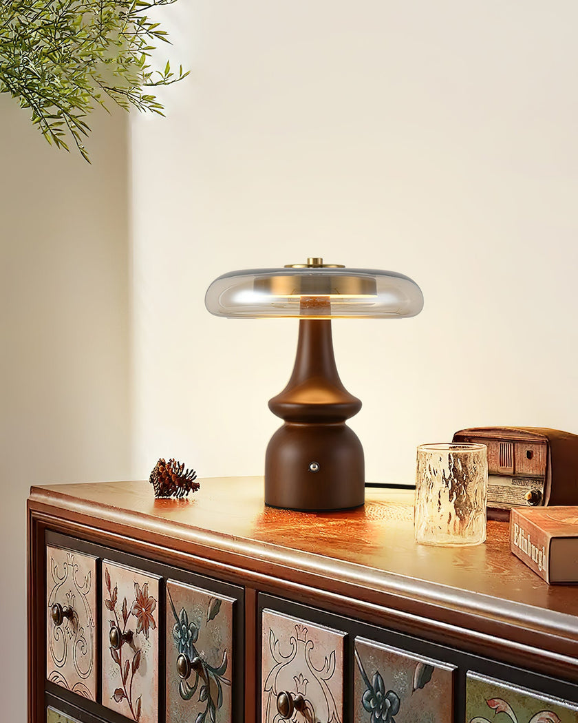 Nova Wooden Table Lamp