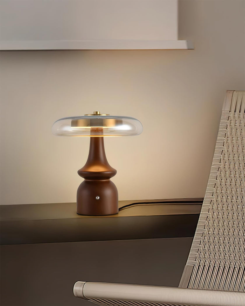 Nova Wooden Table Lamp