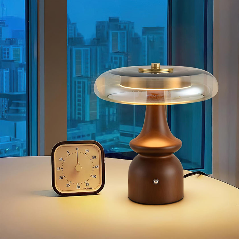 Nova Wooden Table Lamp